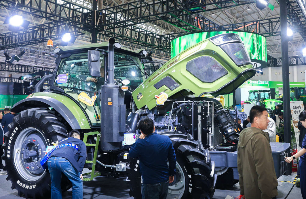 湖南?。?025年1-9月農(nóng)機(jī)出口金額同比增長92.99%